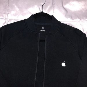 Apple bomber sweater